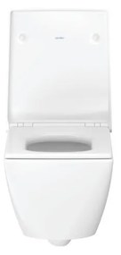 Duravit Viu - Závesné WC Compact, Rimless, biela 2573090000