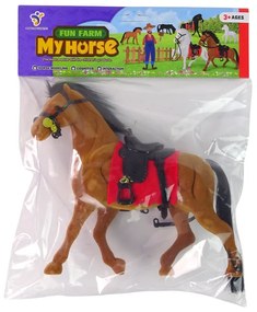 Lean Toys Figúrka hnedého koníka