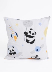 Bavlnená obliečka na vankúšik Renforcé 40 × 40 cm – Vesmírna panda
