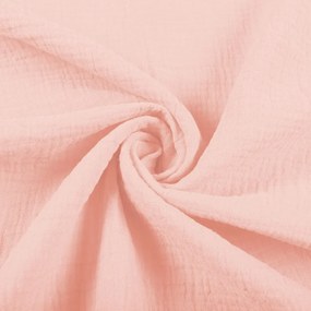 Biante Mušelínová plienka/dečka MSN-035 Bledo ružová 70x70 cm