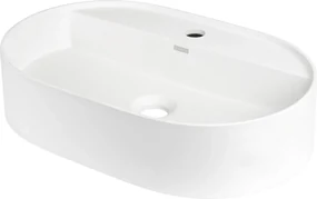 Deante Silia, granitové umývadlo na dosku 550x350x125mm, biela matná, DEA-CQS_AU6B