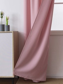 Závesy s pútkami 140 × 160 cm – Oscar púdrové (2ks)