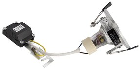 Sada 6 moderných zapustených bodových svetiel oceľ okrúhle IP44 - Xena