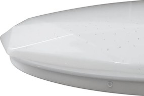 Stropné LED svietidlo Hex, 1x LED 72w, 3000-6000k, (fi 50 cm), w, s ovládačom