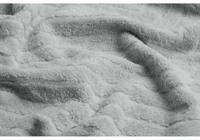 Svetlosivé froté bavlnené uteráky a osušky v súprave 2 ks – Foutastic