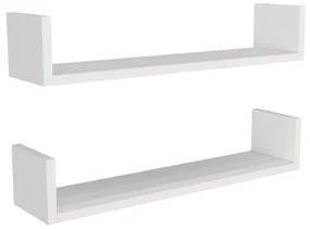 Polička Iris White, 2 ks