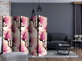 Artgeist Paraván - Blooming Magnolias [Room Dividers]