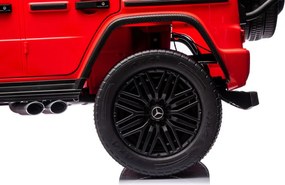 LEAN CARS Mercedes G63 XXL Red 4x4 Auto na batérie