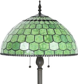 Stojací Tiffany lampa Amarante - Ø 51 * 165 cm E27 / max 3 * 60W