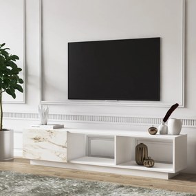TV stolík Lepando 180 cm biely