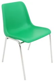 Konferenčná stolička Maxi chrom Zelená