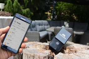 Vonkajšia zásuvka Heissner smart Wifi s tlačovými správami Z1-00