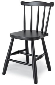 Detská stolička BASIC, V 390 mm, čierna