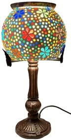 Mozaiková lampa Tiffany štýl KVETY JOY Branches - burner 37*15