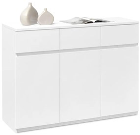 Moderná komoda UNA 120 cm biela