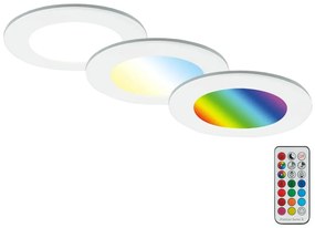 Briloner - SADA 3x LED Stmievateľné kúpeľňové svietidlo LED/4,8W/230V IP65