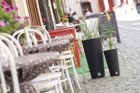 Plastový kvetináč DRTUS300 30 cm - mocca
