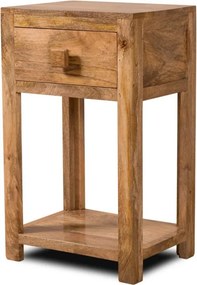 Odkladací stolík Hina 50x80x35 z mangového dreva Mango natural
