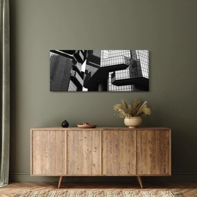 Obraz sklenených budov (120x50 cm)