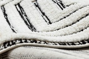 Koberec SEVILLA Z788B, biely/ antracit , Maroko, Shaggy