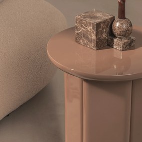 Odkladací stolík Brie 40 cm moka