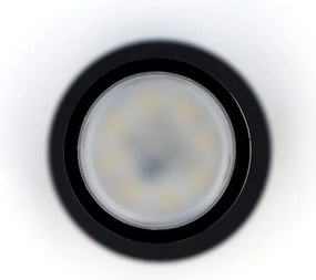 Jupiter 2006 - Luster na lanku ALAS 1xGU10/10W/230V zlatá/čierna