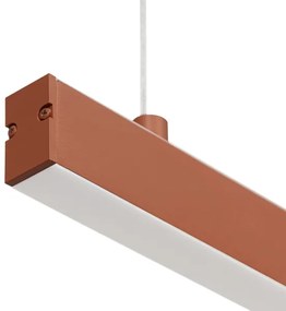 Argon 8834 - LED Luster na lanku MIAMI LED/37W/230V 3000K hnedá