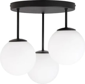 Prisadený luster MOONLIGHT 3xE27/15W/230V čierny