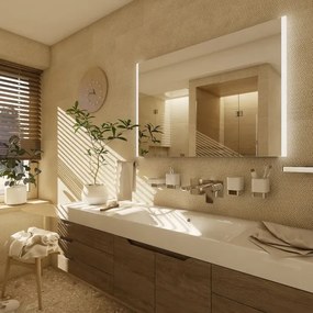 NIMCO ZP 11003 - LED Kúpeľňové podsvietené zrkadlo 6500K 70x80 cm IP44