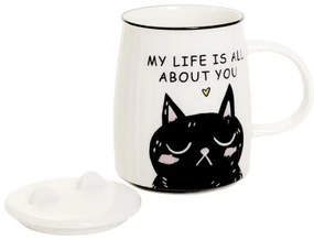 Hrnček MILU s vrchnákom 859859 450 ml