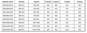 Mexen Lima, sprchový kút 90 (dvere) x 90 (stena) cm, 6mm číre sklo, čierny profil + SLIM sprchová vanička 5cm s čiernym sifónom, 856-090-090-70-00-4010B