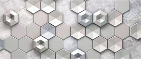 Obraz 3D abstrakcie (120x50 cm)