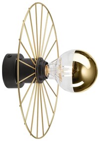 Nástenné svietidlo MONTANA 1xE27/15W/230V pr. 30 cm zlatá