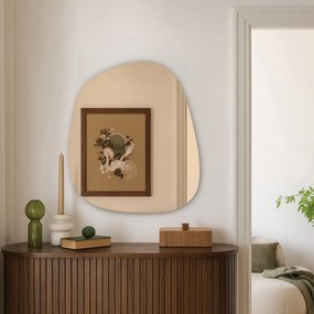 Bronzové zrkadlo Base B28 66×76