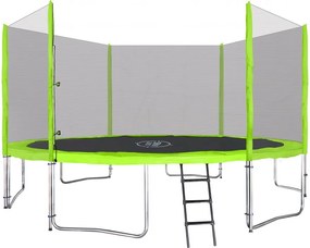 Ramiz SkyRamiz 366cm 12FT záhradná trampolína pre deti Zelená + príslušenstvo
