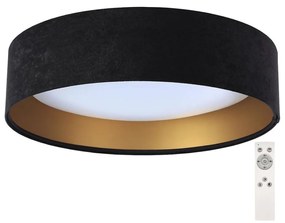 LED Stmievateľné stropné svietidlo SMART GALAXY LED/24W/230V čierna/zlatá + DO