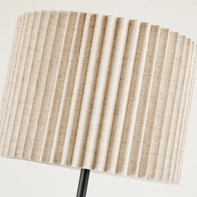 Brilagi - Stojacia lampa NORDIC WAVE 1xE27/15W/230V ľan/čierna