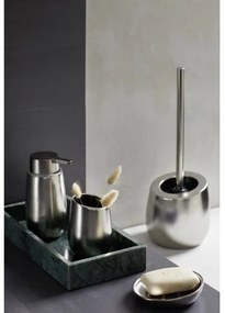 WENKO 24140100 - WC kefa BADI 13,5x38 cm strieborná