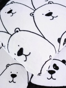 Obliečka na vankúš mikroplyš 70 × 90 cm – Rebel Panda