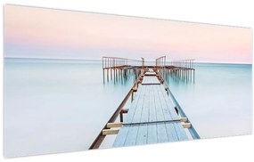 Obraz - Dlhé mólo (120x50 cm)
