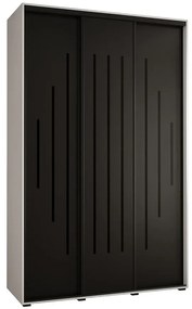 Skriňa 45 Canaris 12 170 biela/čierna/čierna