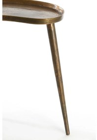 Kovový odkladací stolík 30x53 cm Lienz – Light &amp; Living