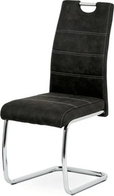 Jedálenská stolička čierna HC-483 BK3