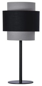 Stolná lampa 1xE27/60W/230V šedá