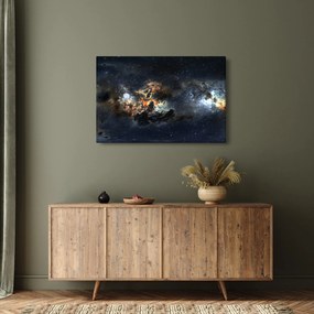 Obraz - Vesmír s hmlovinou (90x60 cm)