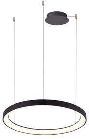 Moderný LED luster Agnes 58 stmievateľné čierne