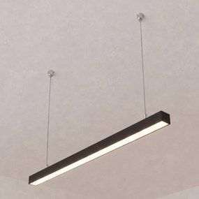 Brilagi- LED závesné svietidlo FULLDAY LED/20/30/40W/230V 2700/4000/6000K 120cm čierna
