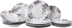 Porcelánová sada tanierov BEAUTY 18 ks