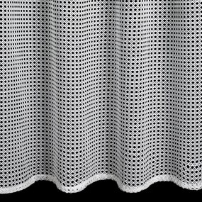 ZÁCLONA NA KRÚŽKOCH NERI 140X250 CM BIELA