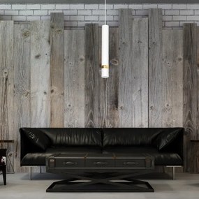 Luster na lanku JOKER 1xGU10/25W/230V biela/zlatá